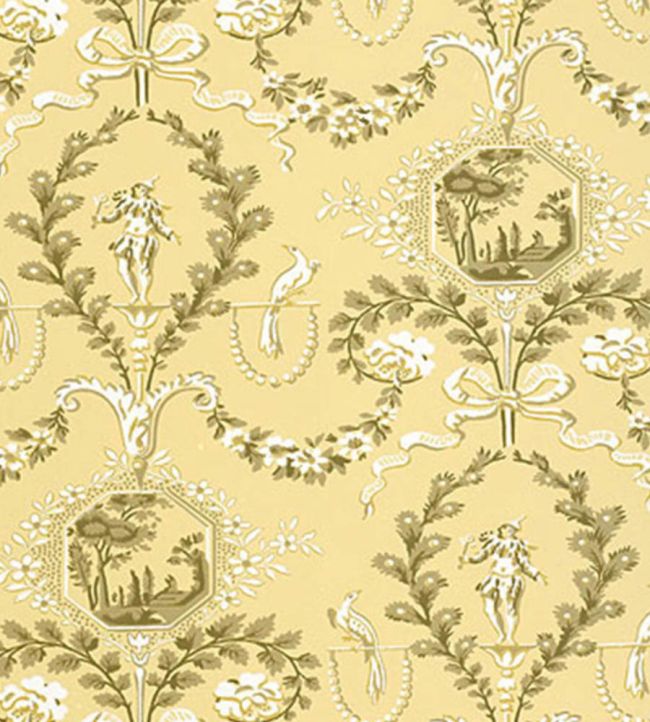 Jester Arabesque Wallpaper by Schumacher Sunlight