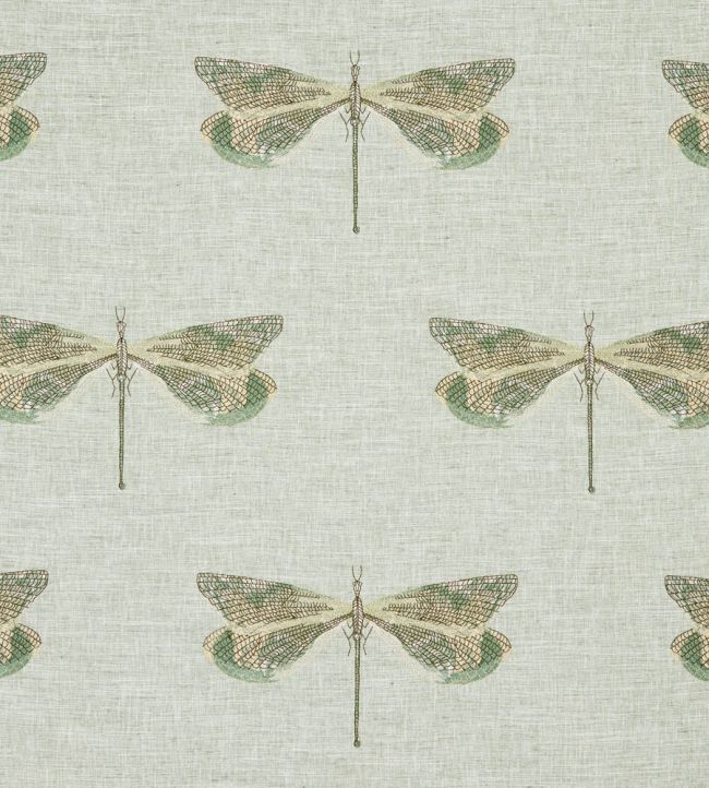 Jewelwing Fabric by Kai Aloe