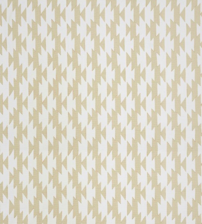 Jig Fabric by Jim Thompson No.9 White Sand
