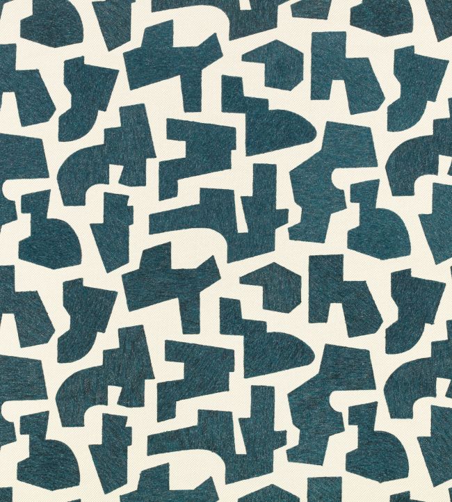 Jigsaw Fabric by Zinc Ocean
