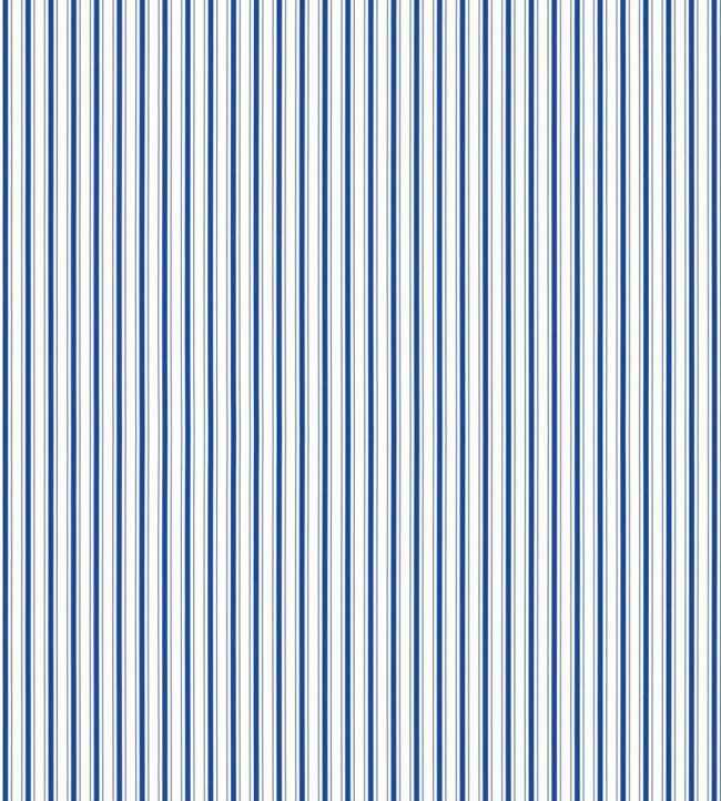 Johnson Stripe Wallpaper by Scalamandre Cobalt