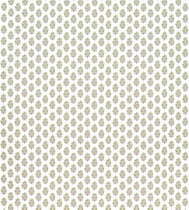 Julian Fabric by Anna French Green and Beige