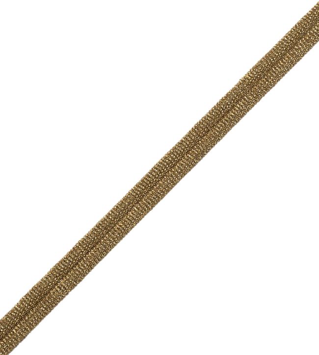 Julienne Metallic Double Welting Trimming by Samuel & Sons Antique Gold