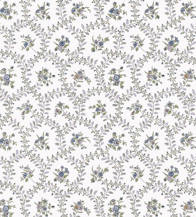 Juliette Trail Wallpaper by Anna French Lavender and Blue