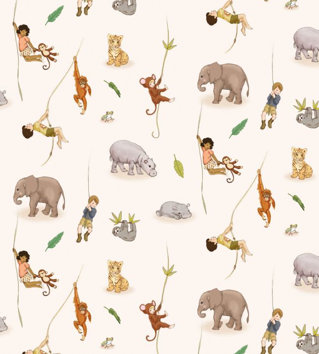 Jungle Fabric by Belle & Boo Multi