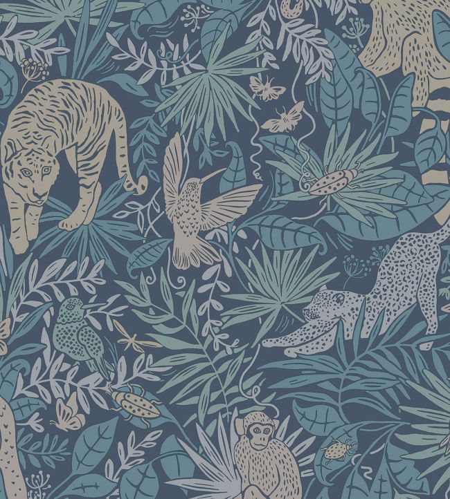 Jungle Wallpaper In 25 By Eijffinger Jane Clayton Jungle Wallpaper In 25 By Eijffinger Jane Clayton