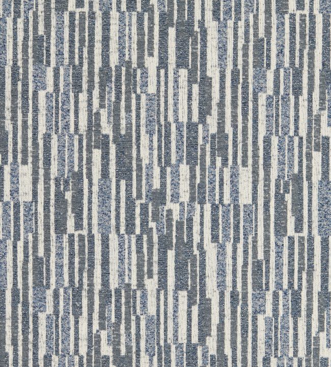 Juno Jacquard Fabric by Clarke & Clarke Ink