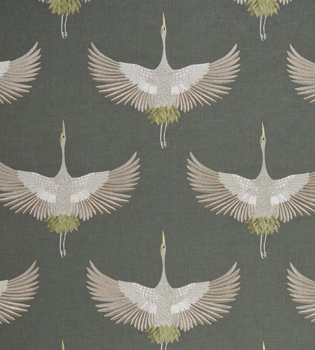 Demoiselle Fabric by Kai Eucalyptus