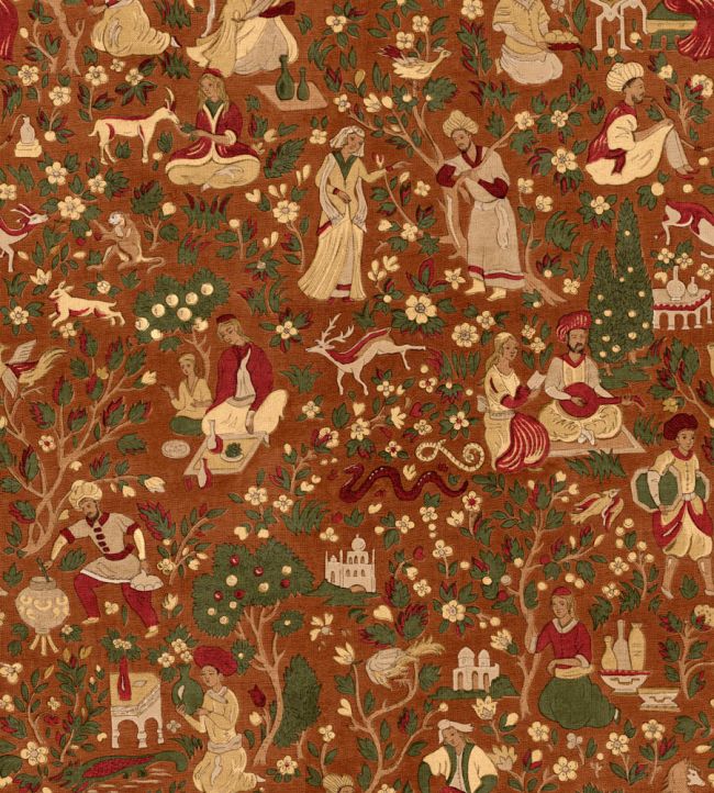 Kalamkari Wallpaper by Coordonne Caramel