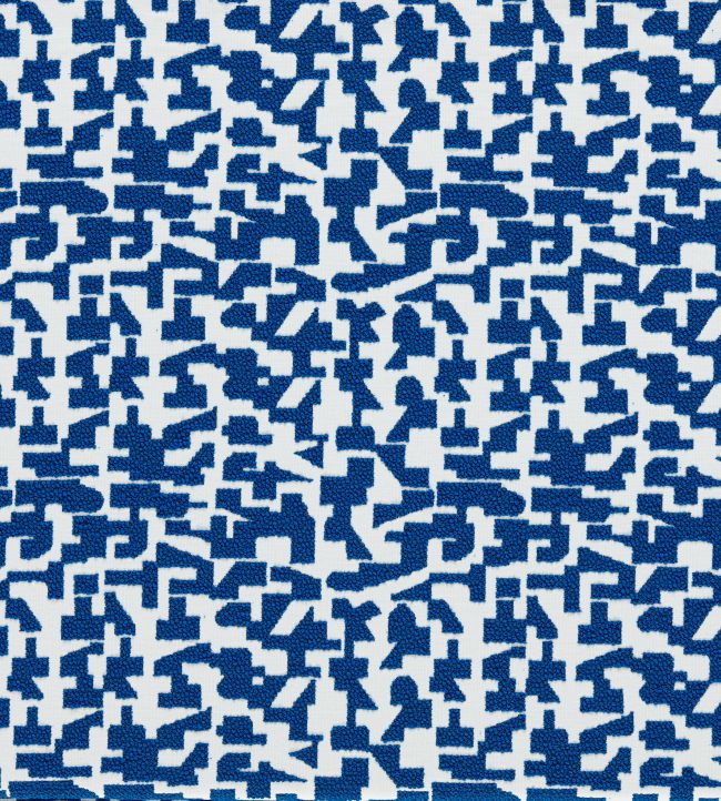 Kaleia Fabric by Clarke & Clarke Cobalt