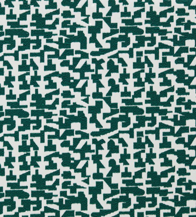 Kaleia Fabric by Clarke & Clarke Forest