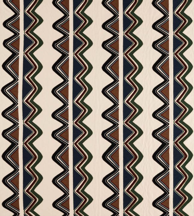 Kaleido Fabric by Harlequin Moss/Onyx