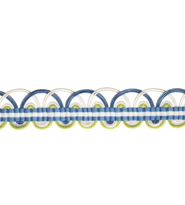 Kaleidoscope Braid Trimming by Samuel & Sons Forget-Me-Not