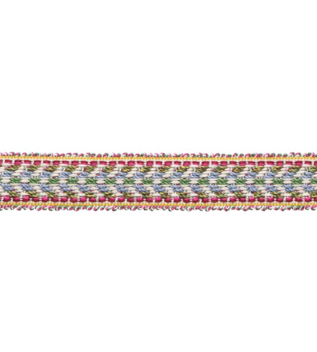 Kaleidoscope Chevron Braid Trimming by Samuel & Sons Garland