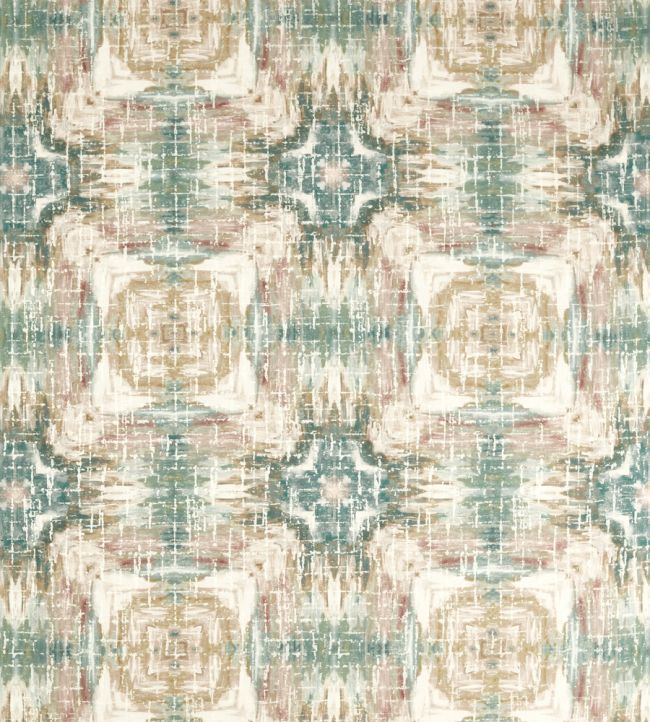 Kalia Fabric by Clarke & Clarke Mineral/Blush