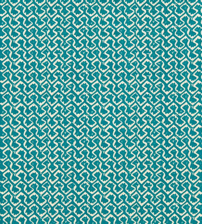 Kalpa Fabric by Clarke & Clarke Teal