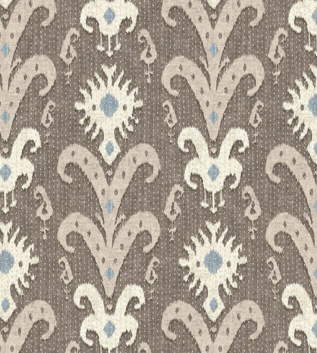 Kanthakat Fabric by Lewis & Wood Cocoa Sky