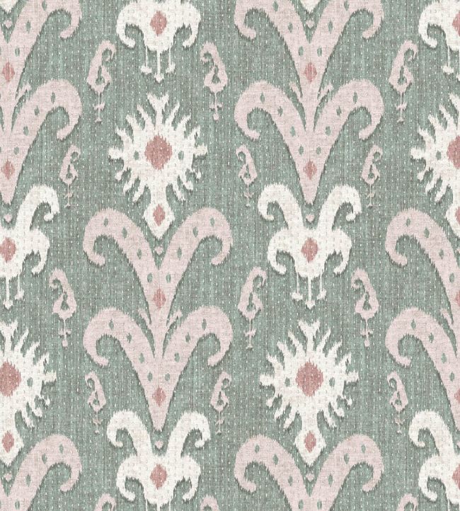Kanthakat Fabric by Lewis & Wood Sage Rose
