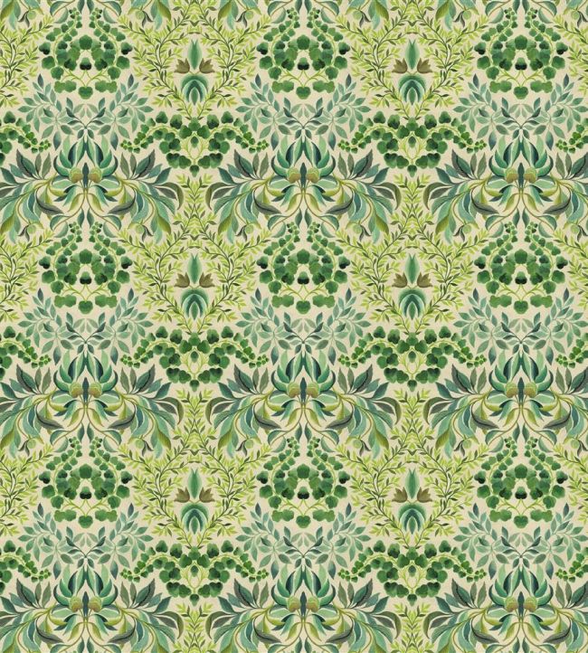 Karakusa Fabric by Designers Guild Emerald