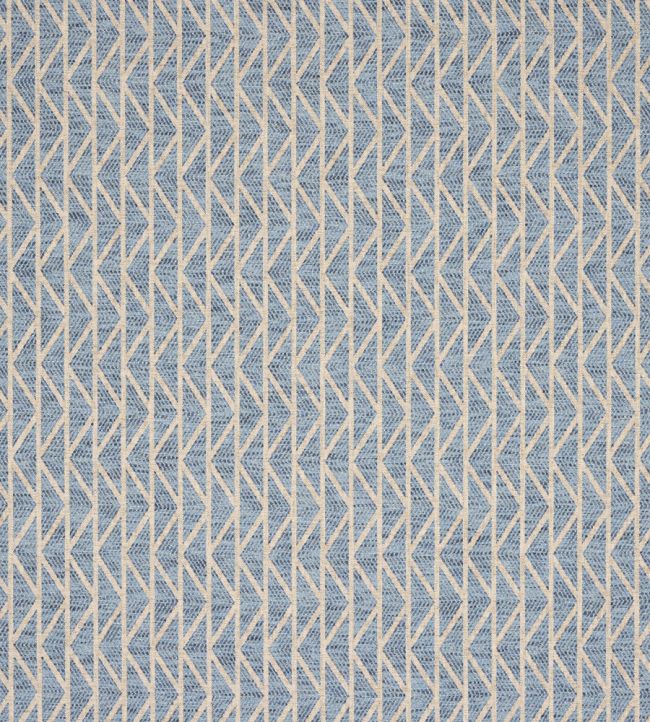 Kasan Fabric by Jane Churchill Blue