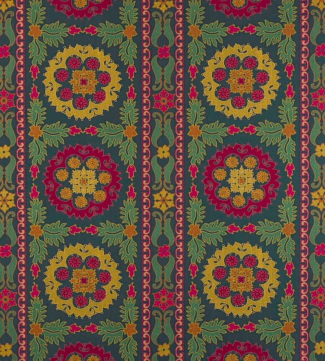Kashan Fabric by Manuel Canovas Nuit
