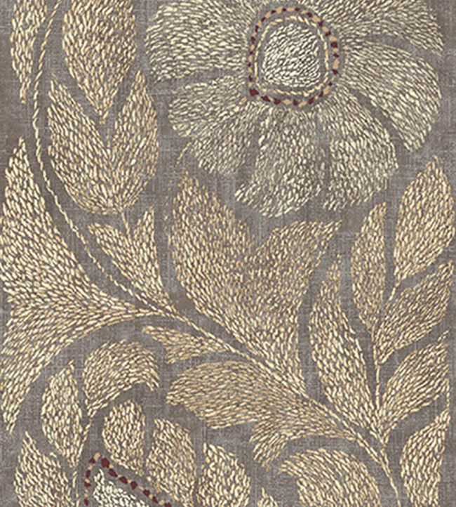 Kashmiri Wallpaper by Lewis & Wood Pumice Gilt