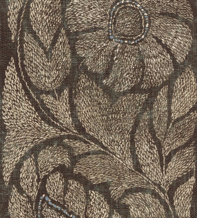 Kashmiri Fabric by Lewis & Wood Turkish Coffee