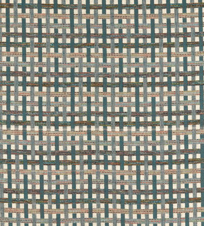 Kasper Fabric by Clarke & Clarke Kingfisher