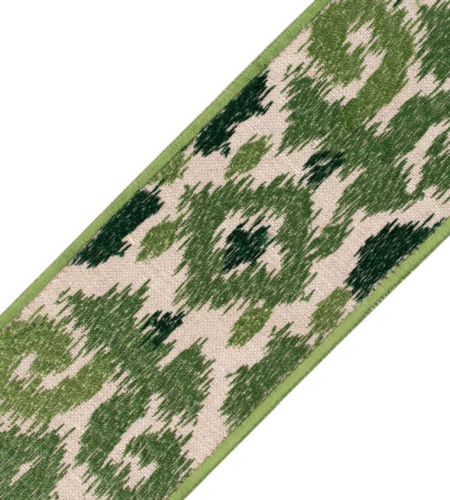 Kauai Embroidered Border Trimming by Samuel & Sons Kelp