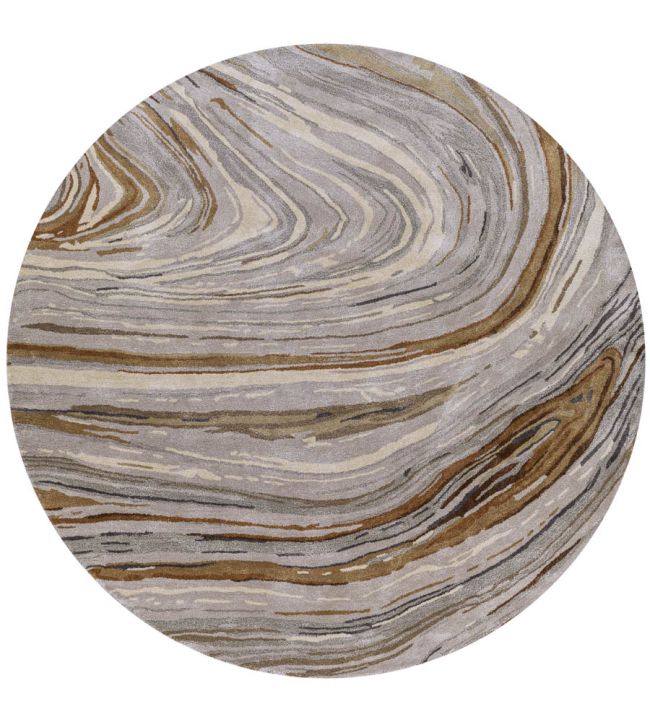 Surya Kavita Round rug Charcoal-2311 KVT2311-6RD-US Charcoal-2311