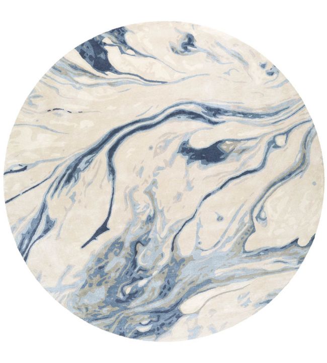 Surya Kavita Round rug Navy-2315 KVT2315-6RD-US Navy-2315