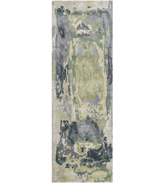 Surya Kavita Runner rug Moss Green-2325 KVT2325-268-US Moss Green-2325