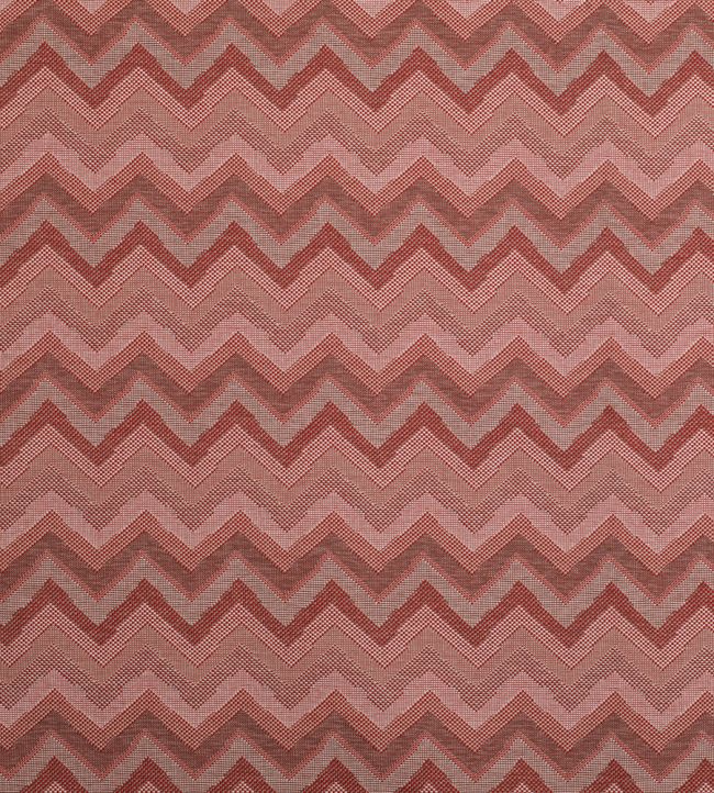Kazulu Outdoor Fabric by Christopher Farr Cloth Rosso