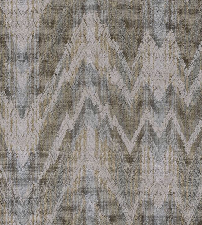 Keegan flame Fabric by Travers Neutral