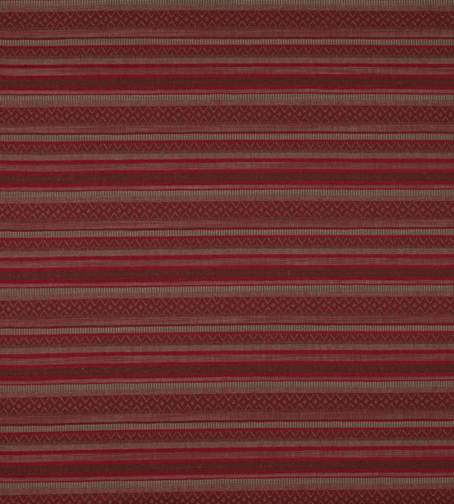 Kelso Fabric by Jane Churchill Red