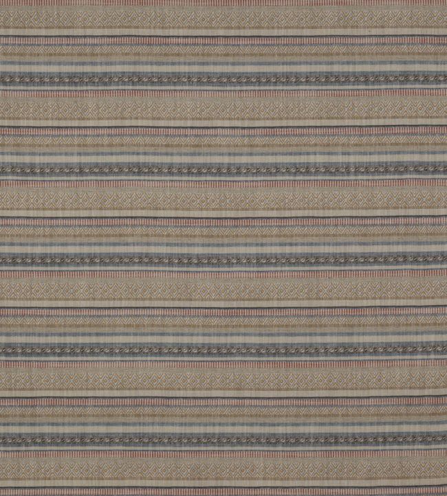 Kelso Fabric by Jane Churchill Red / Ochre