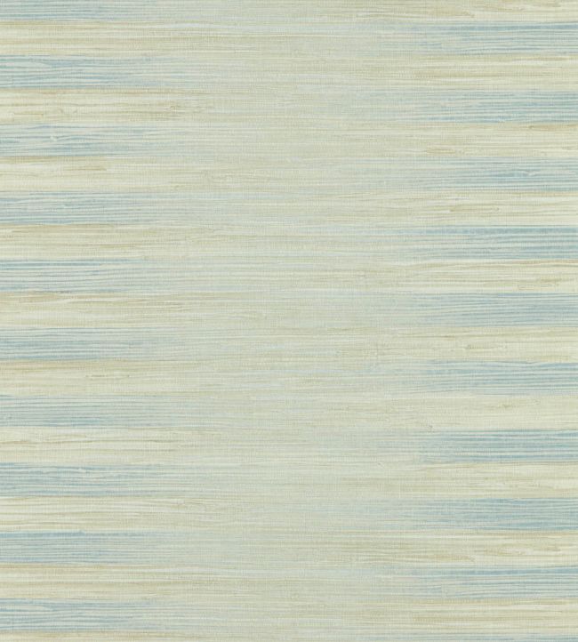 Kensington Grasscloth Wallpaper by Zoffany Indigo Wash
