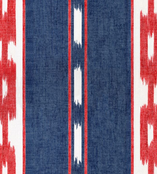 Kente Wallpaper by Coordonne Blue