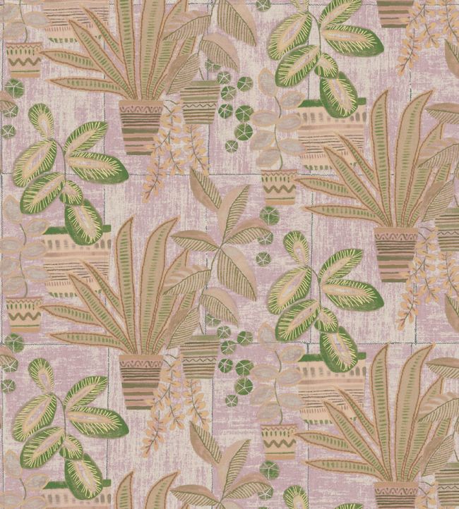 Kentis Wallpaper by Jannelli&Volpi Lilac/Green