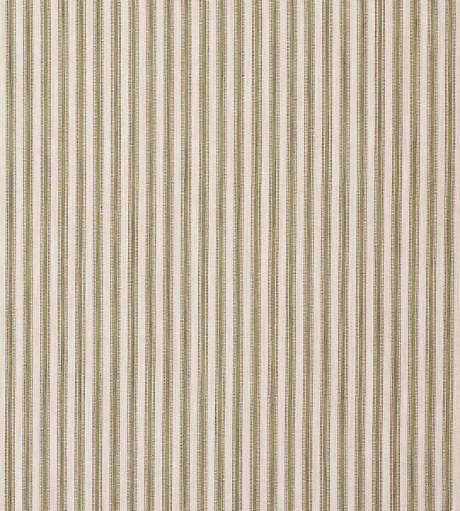Kepple Stripe Fabric by Colefax and Fowler Olive