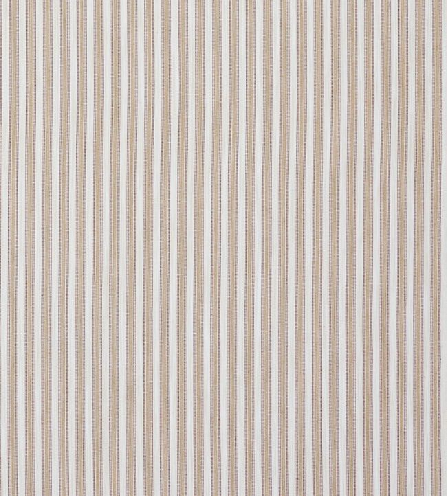 Kepple Stripe Fabric by Colefax and Fowler Sand