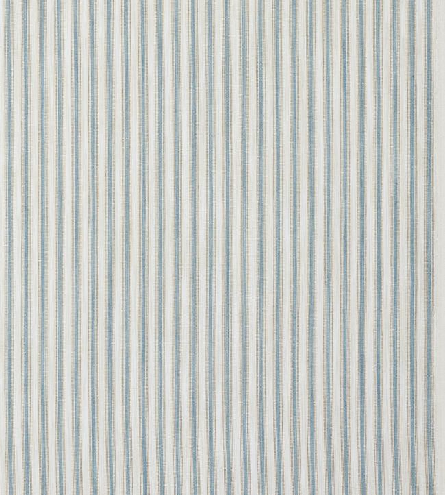 Kepple Stripe Fabric by Colefax and Fowler Teal