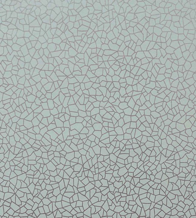 Kew Wallpaper by 1838 Wallcoverings Duck Egg Blue