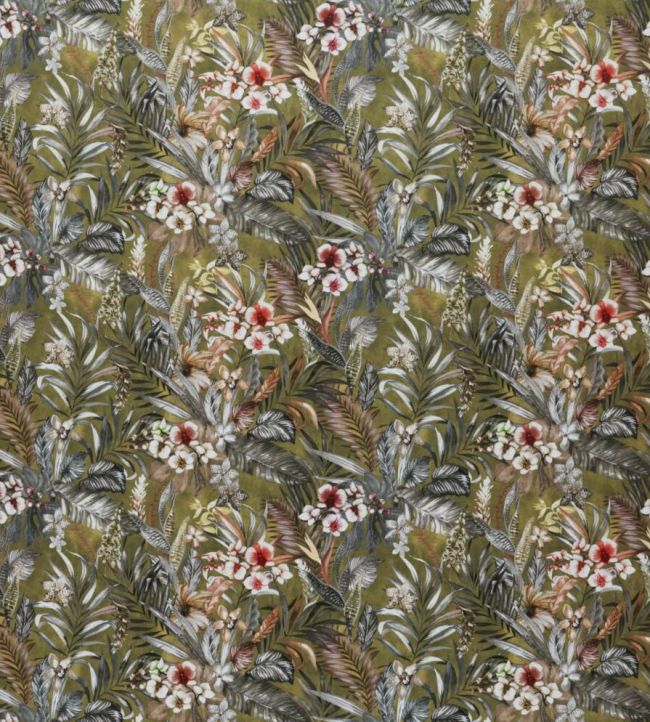 Kew Fabric by Ashley Wilde Olive