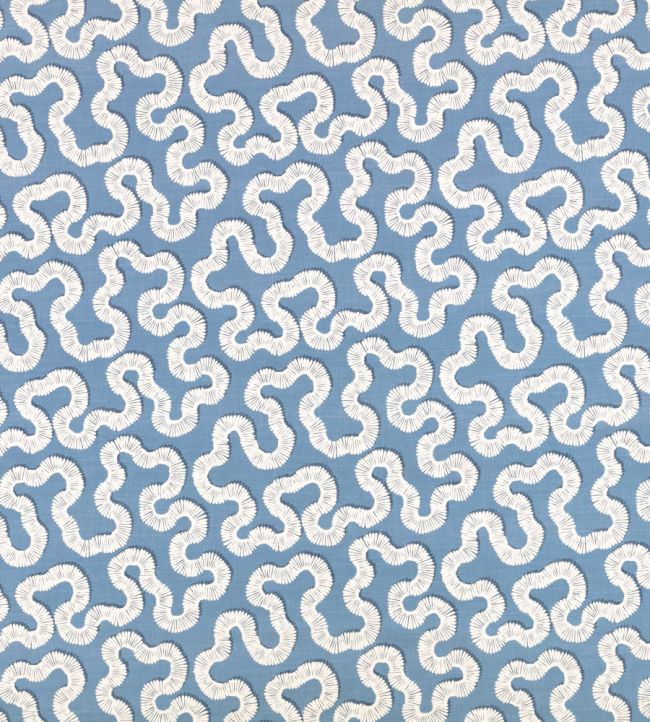 Kezia Fabric by Romo Boathouse Blue