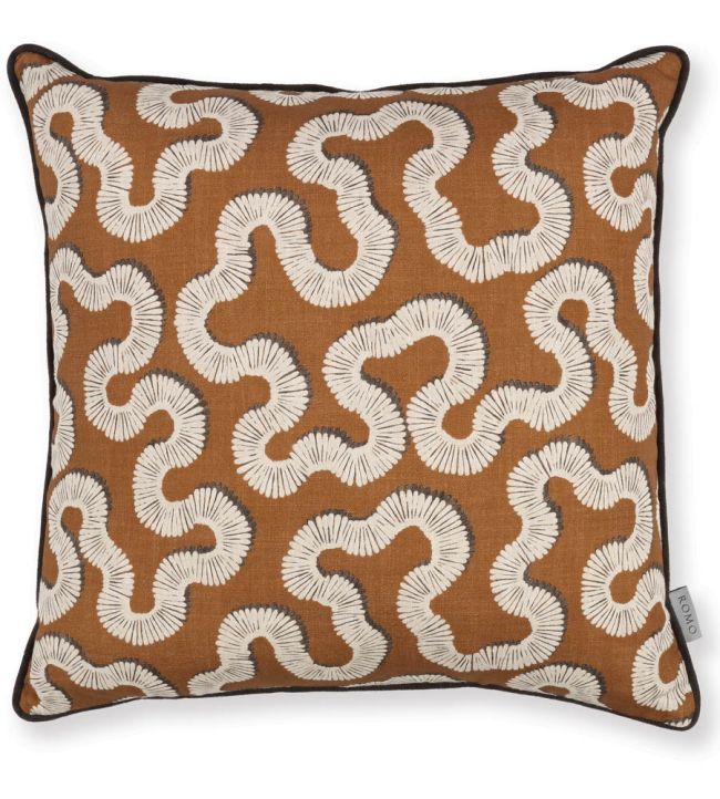 Kezia Cushion 50 x 50cm by Romo Copper