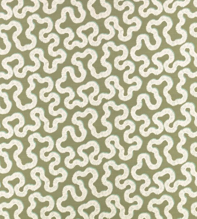 Kezia Fabric by Romo Matcha