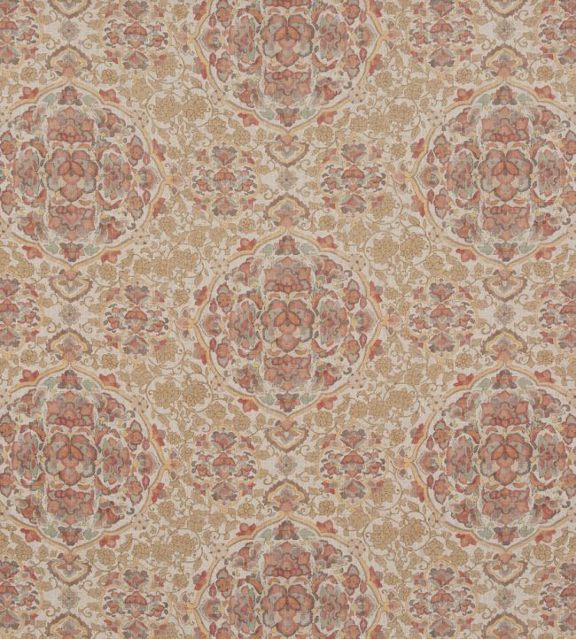 Kiana Fabric by GP & J Baker Red / Aqua