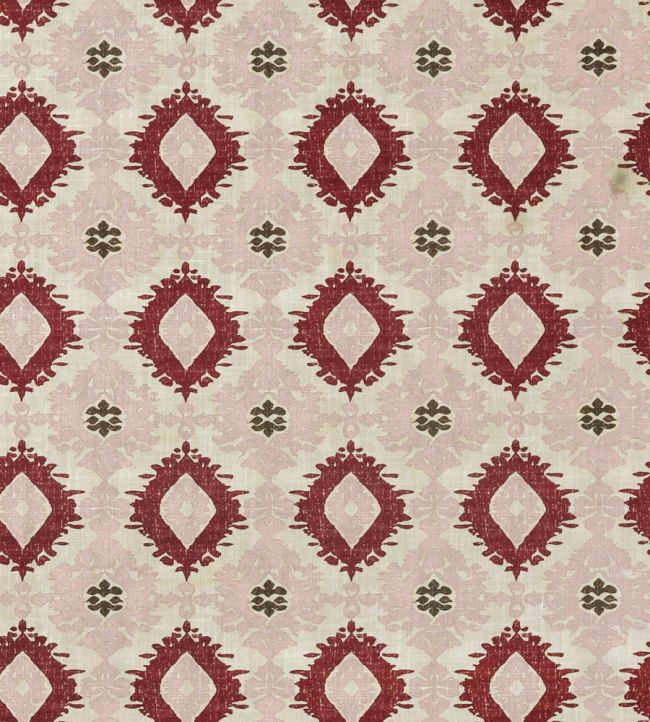 Kilim Fabric by Barneby Gates Red/Pink