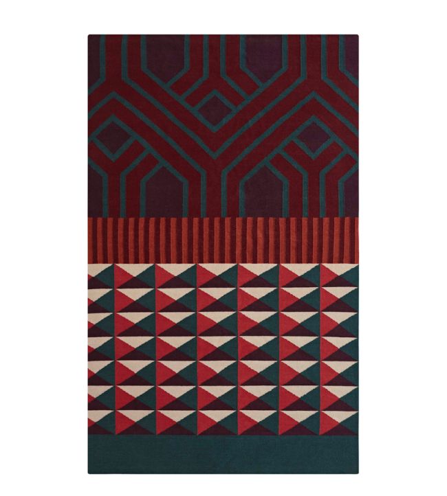 GAN Ndebele rug Red 166977-US Red